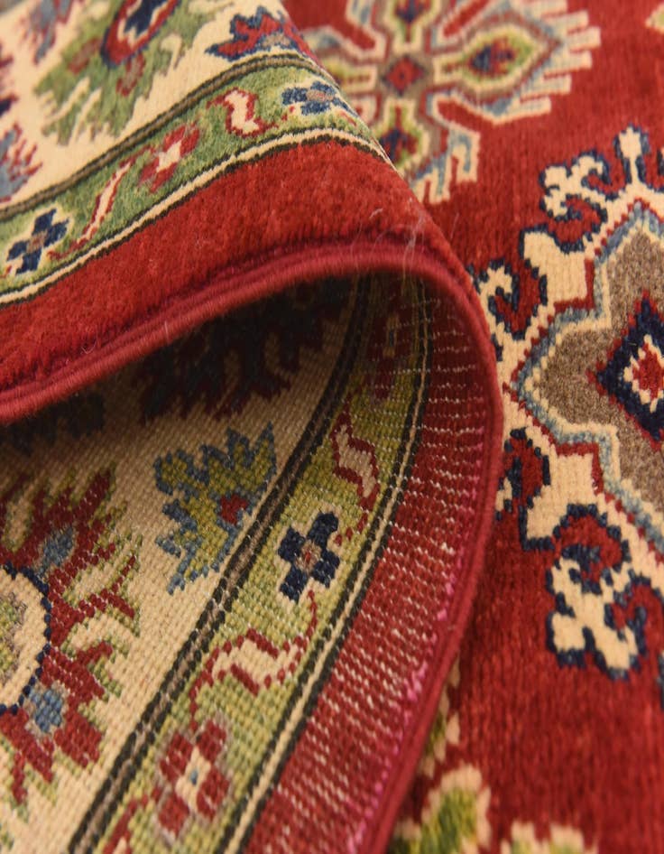 Detail image of  5' 8 x 7' 10  Hand Knotted Kazak Rug