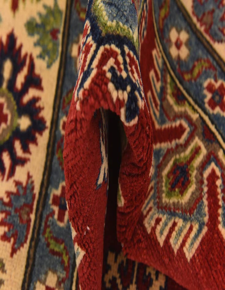 Detail image of  5' 8 x 7' 10  Hand Knotted Kazak Rug