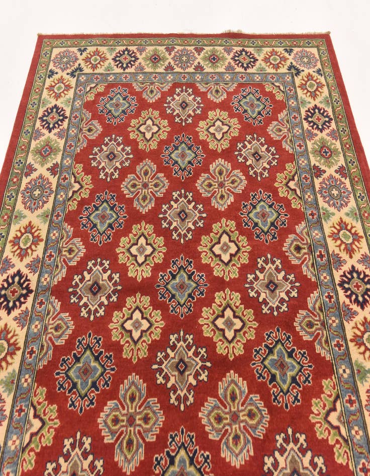 Detail image of  5' 8 x 7' 10  Hand Knotted Kazak Rug
