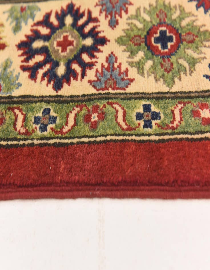 Detail image of  5' 8 x 7' 10  Hand Knotted Kazak Rug