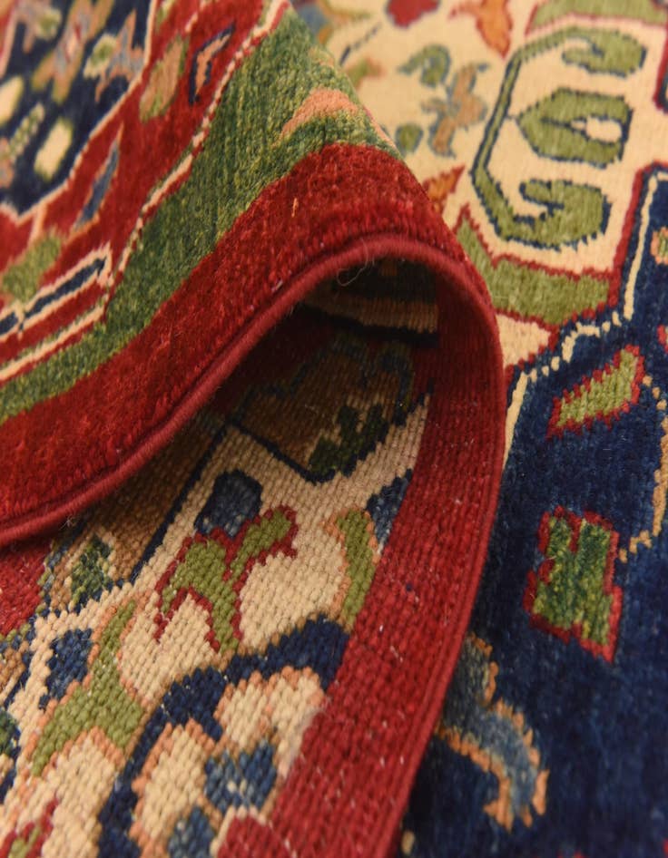 Detail image of  5' 7 x 8' 3  Hand Knotted Kazak Rug