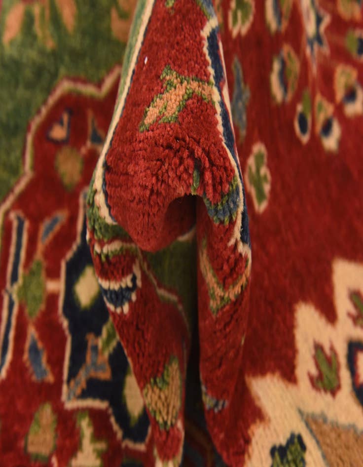 Detail image of  5' 7 x 8' 3  Hand Knotted Kazak Rug