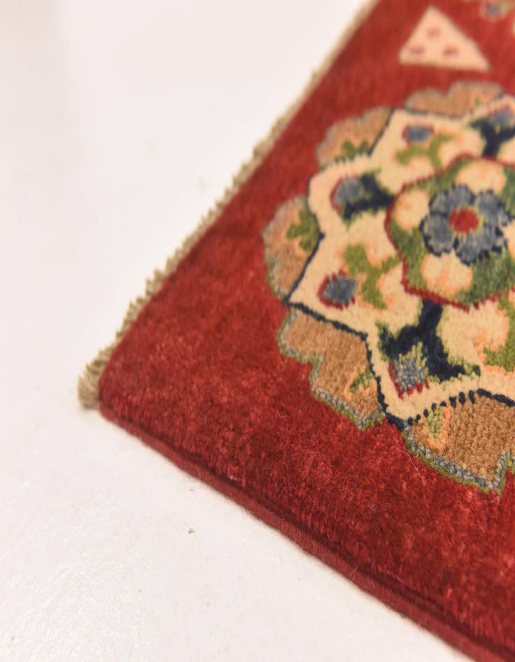 Detail image of  5' 7 x 8' 3  Hand Knotted Kazak Rug