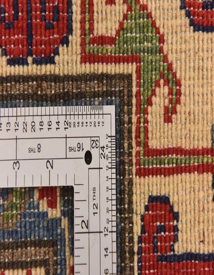 Detail image of  5' 7 x 7' 10  Hand Knotted Kazak Rug