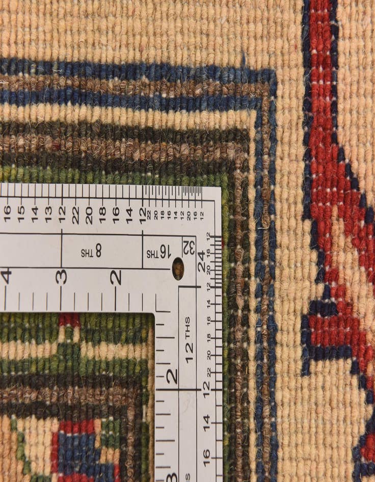 Detail image of  6' 6 x 10' 6  Hand Knotted Kazak Rug