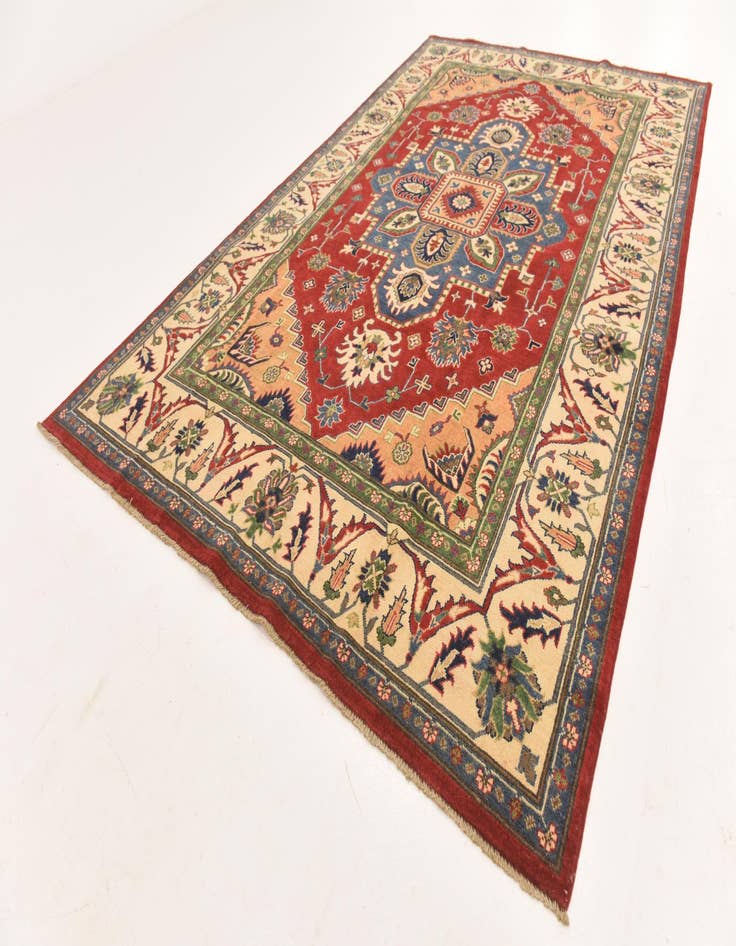 Detail image of  6' 6 x 10' 6  Hand Knotted Kazak Rug