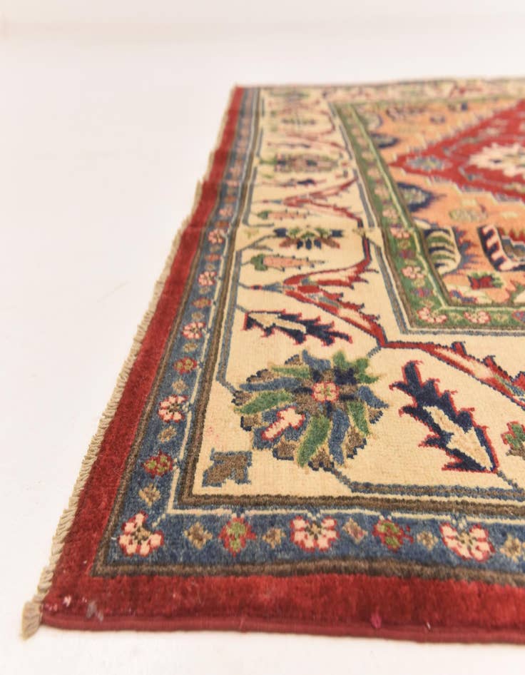 Detail image of  6' 6 x 10' 6  Hand Knotted Kazak Rug