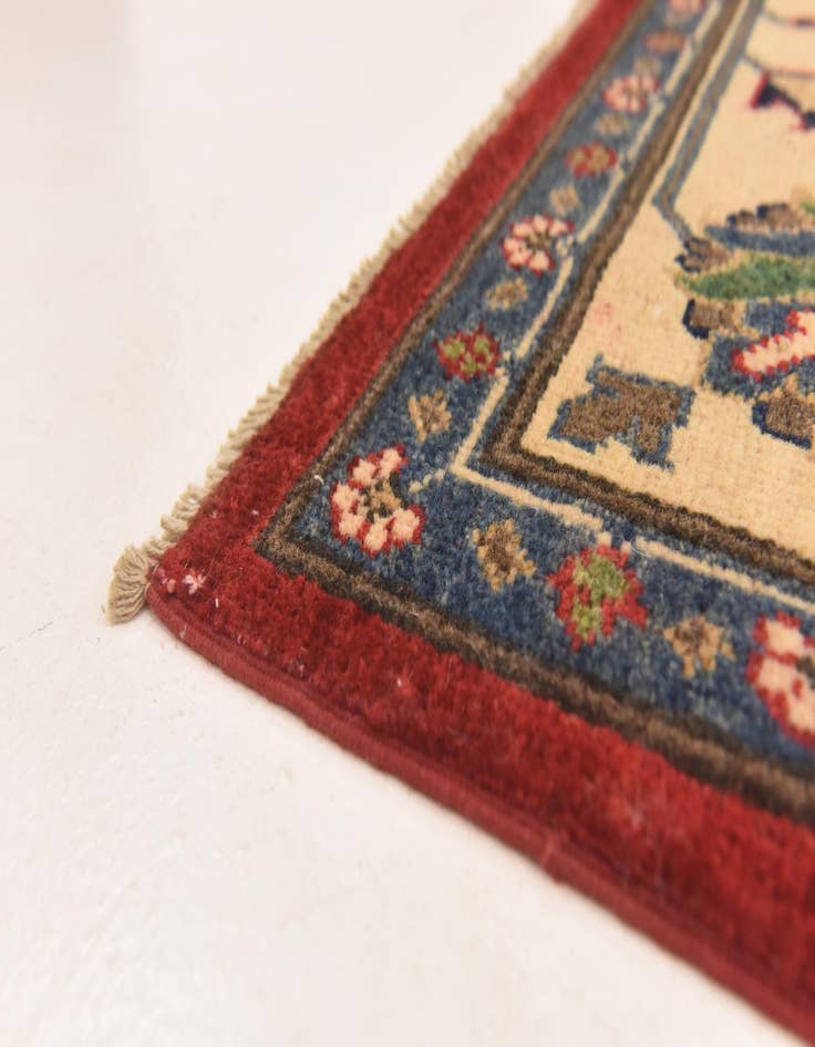 Detail image of  6' 6 x 10' 6  Hand Knotted Kazak Rug