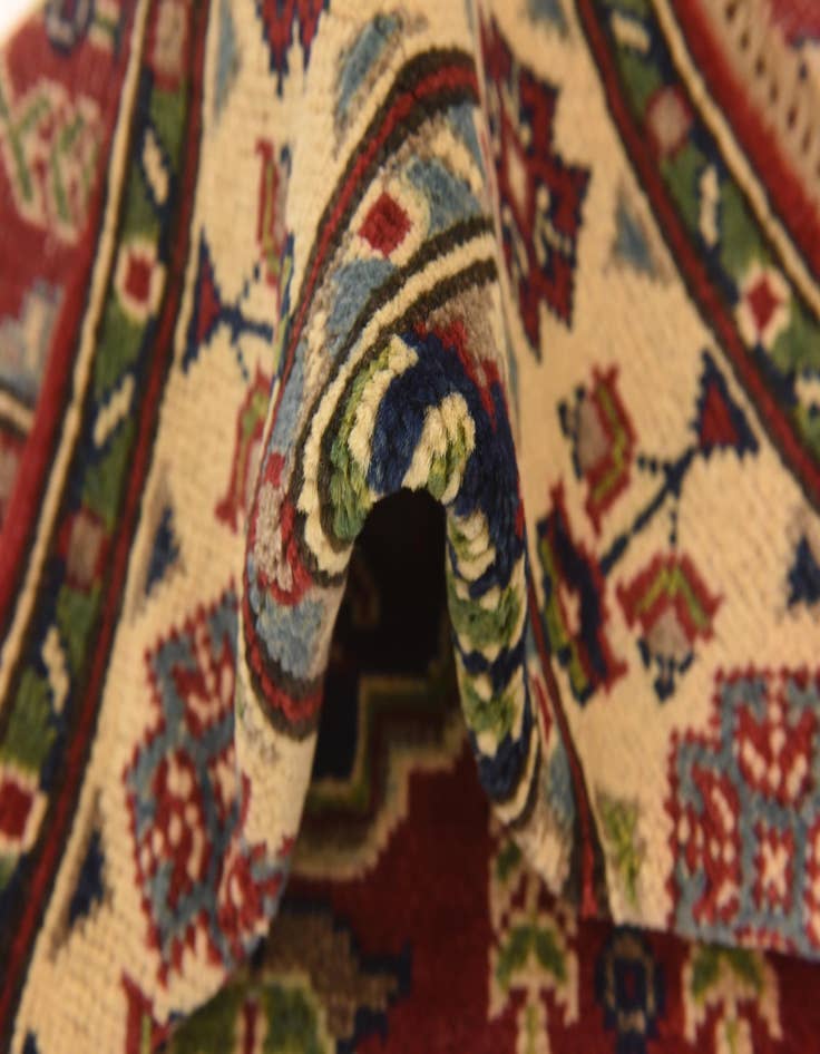 Detail image of  2' 9 x 4' 2  Hand Knotted Kazak Rug