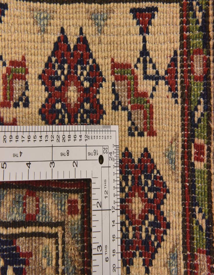 Detail image of  2' 9 x 4' 2  Hand Knotted Kazak Rug