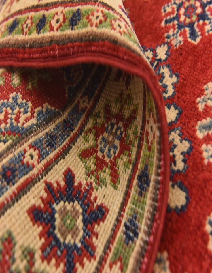 Detail image of  2' 8 x 4' 2  Hand Knotted Kazak Rug