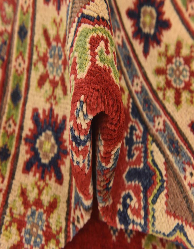 Detail image of  2' 8 x 4' 2  Hand Knotted Kazak Rug