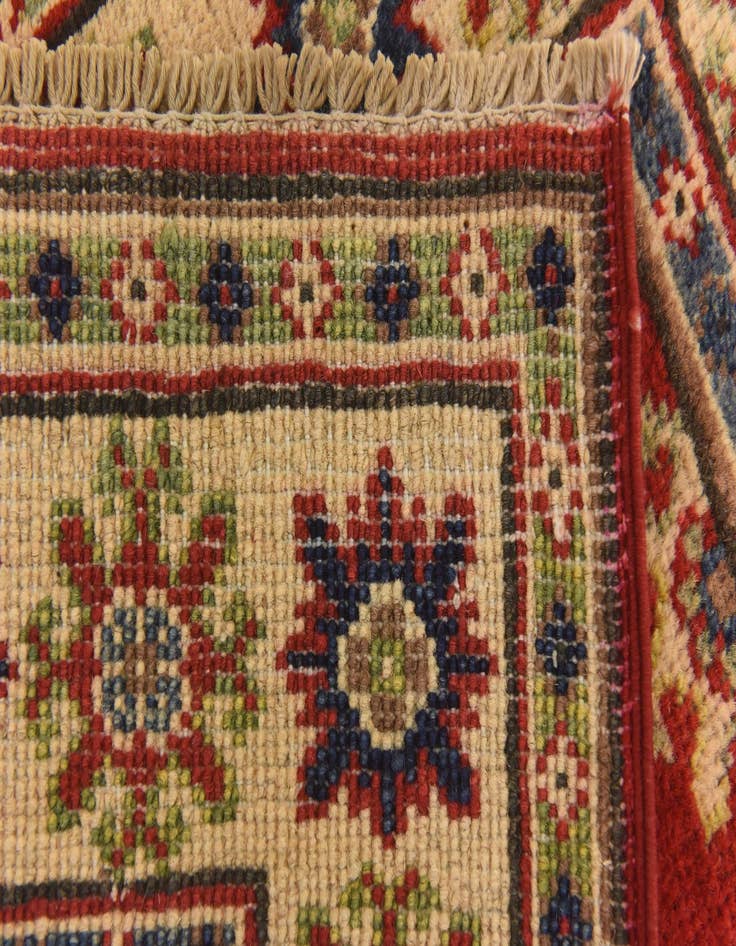 Detail image of  2' 8 x 4' 2  Hand Knotted Kazak Rug