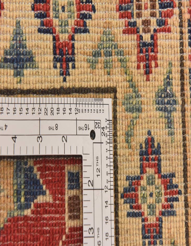 Detail image of  2' 7 x 4' 1  Hand Knotted Kazak Oriental Rug