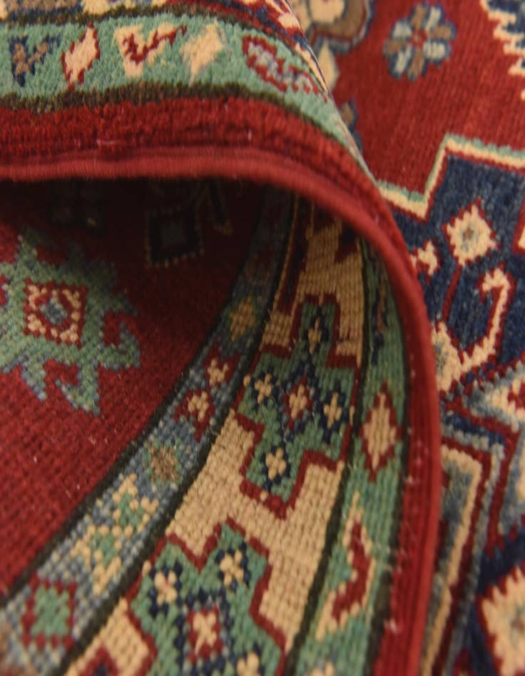 Detail image of  2' 8 x 4' 1  Hand Knotted Kazak Rug