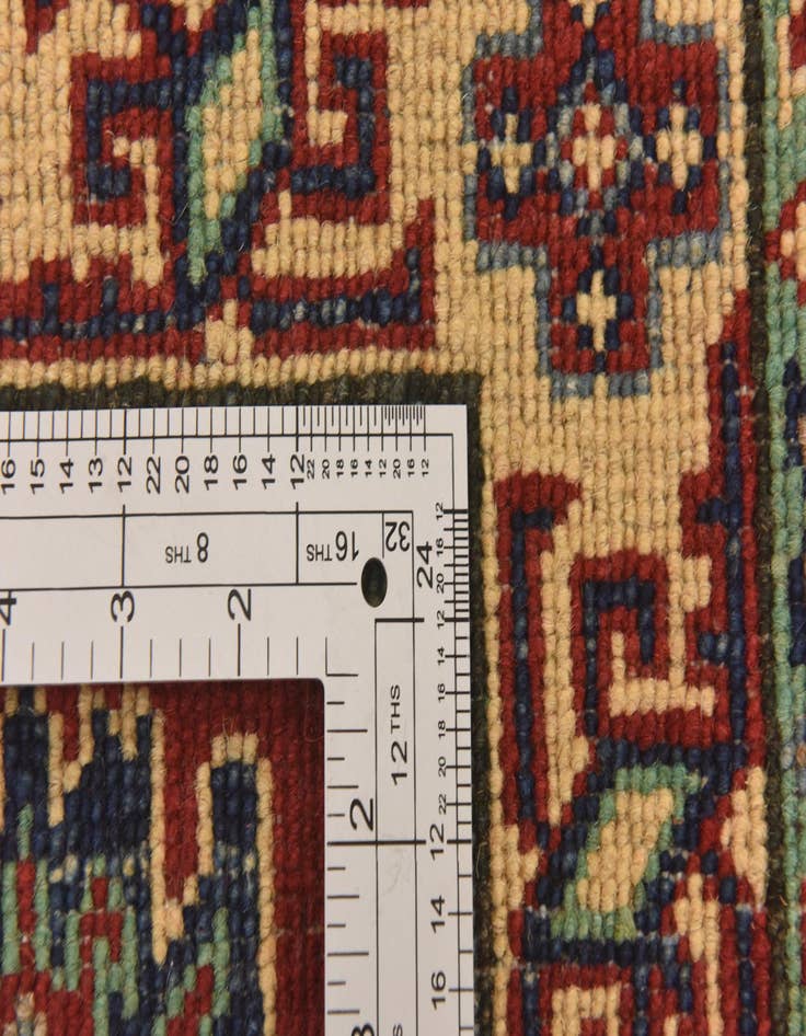 Detail image of  2' 8 x 4' 1  Hand Knotted Kazak Rug