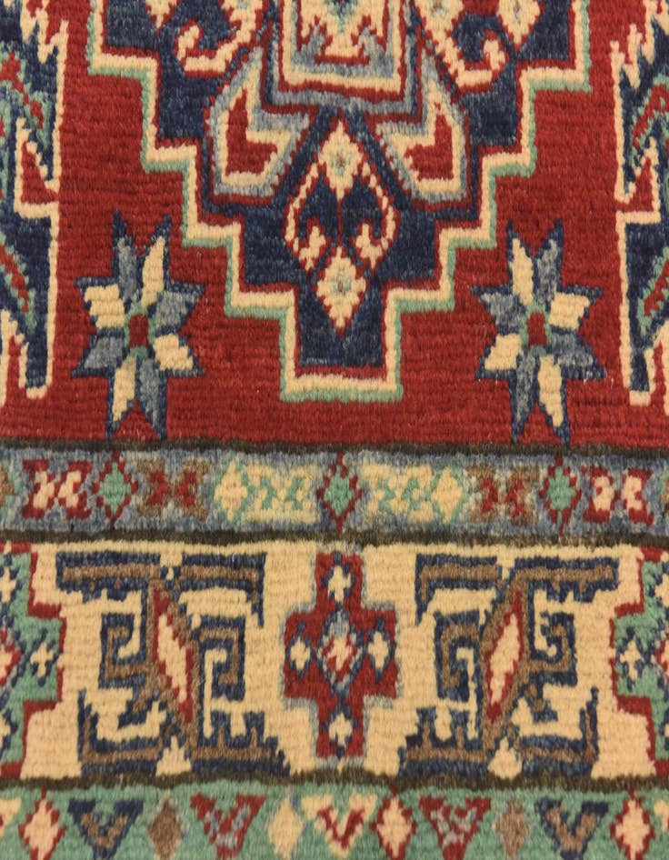 Detail image of  2' 8 x 4' 1  Hand Knotted Kazak Rug