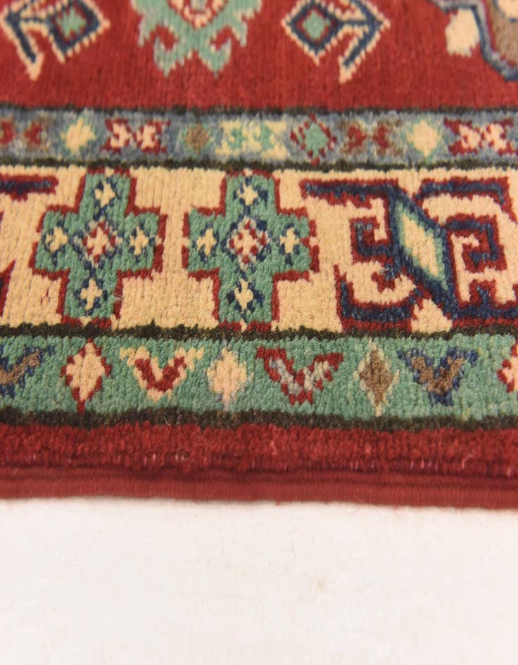 Detail image of  2' 8 x 4' 1  Hand Knotted Kazak Rug