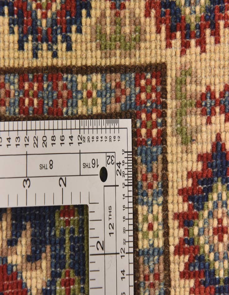 Detail image of  2' 8 x 4'  Hand Knotted Kazak Rug