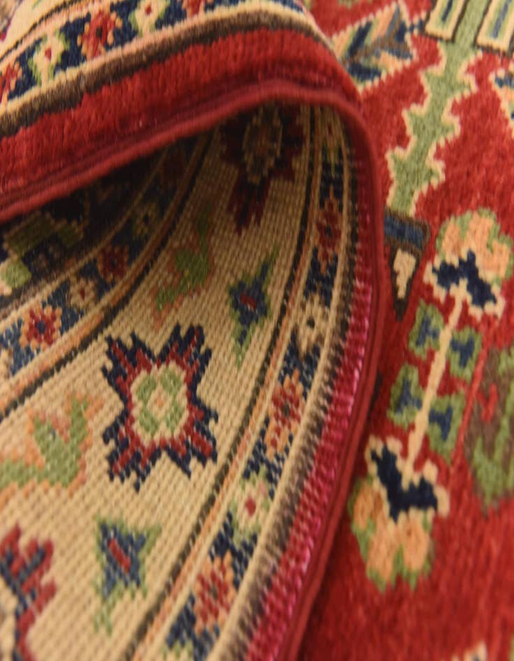 Detail image of  2' 7 x 3' 11  Hand Knotted Kazak Rug