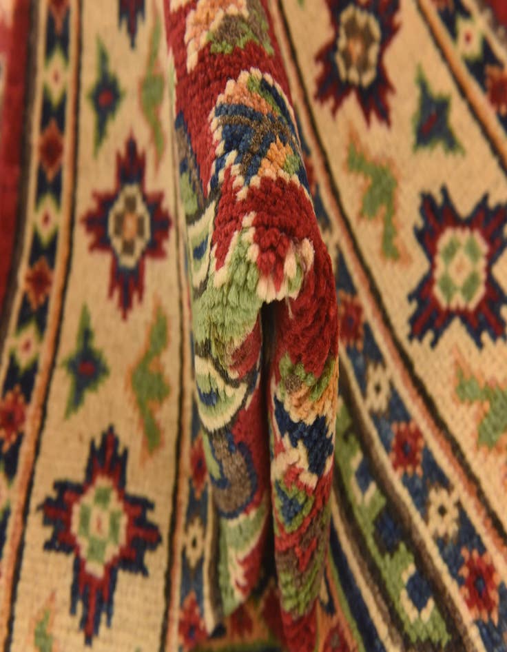Detail image of  2' 7 x 3' 11  Hand Knotted Kazak Rug