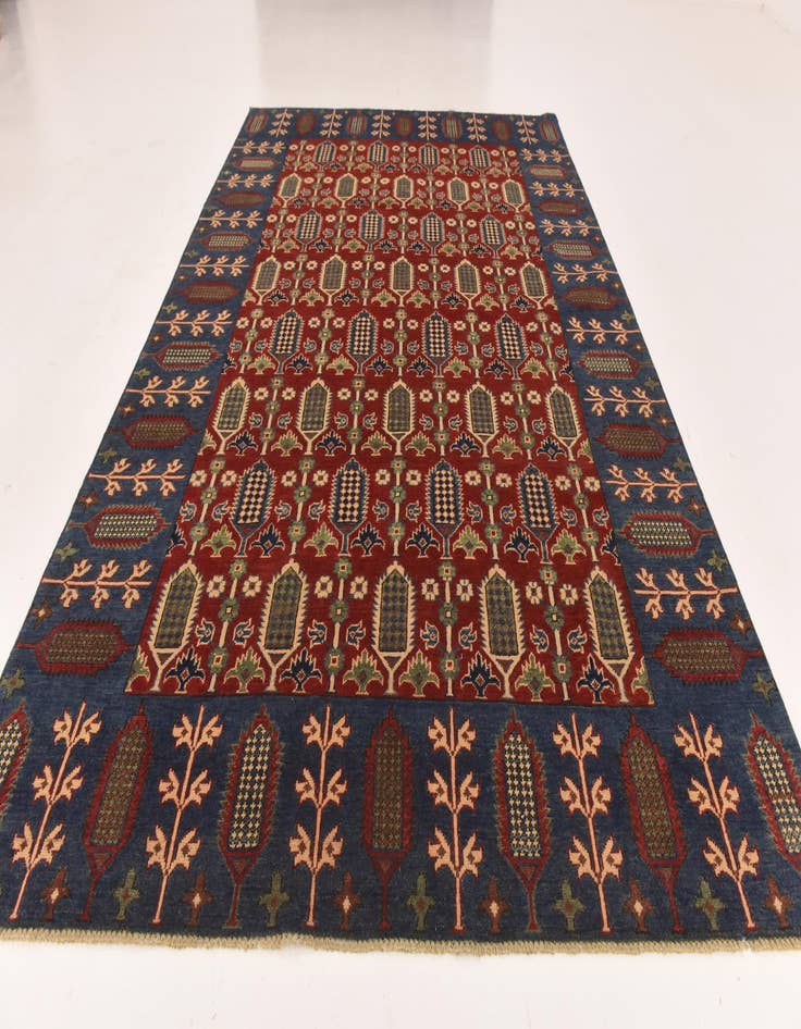 Detail image of  6' 6 x 9' 9  Hand Knotted Kazak Rug