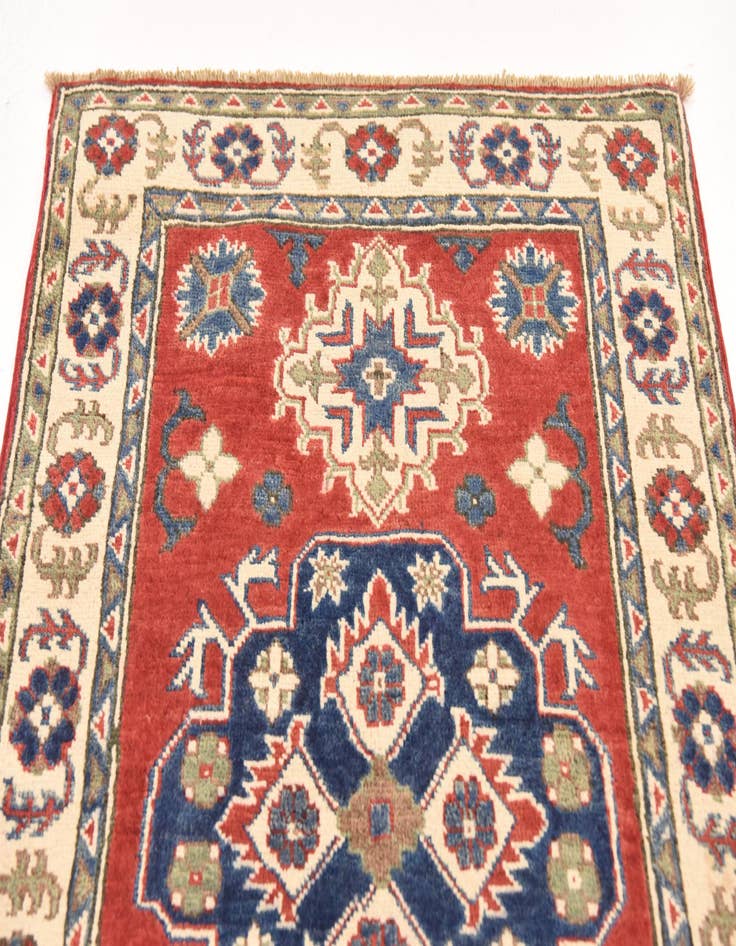 Detail image of  2' 7 x 4' 1  Hand Knotted Kazak Rug