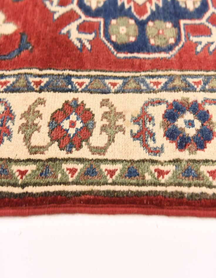 Detail image of  2' 7 x 4' 1  Hand Knotted Kazak Rug