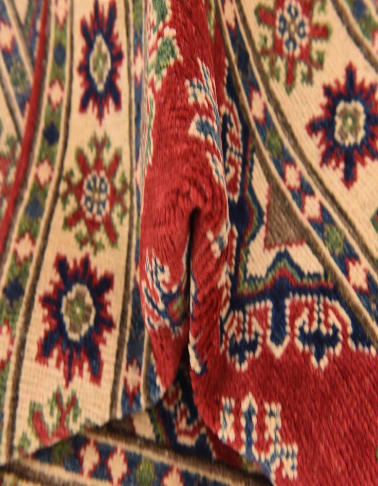 Detail image of  2' 8 x 4' 3  Hand Knotted Kazak Rug