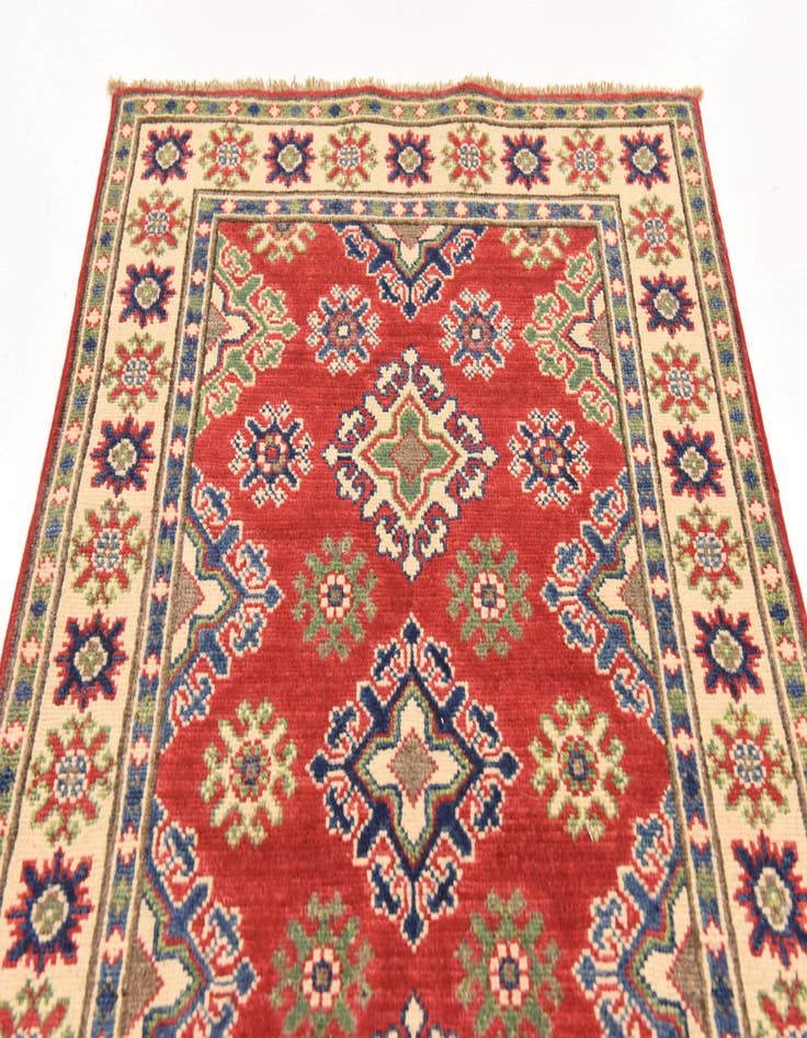 Detail image of  2' 8 x 4' 3  Hand Knotted Kazak Rug