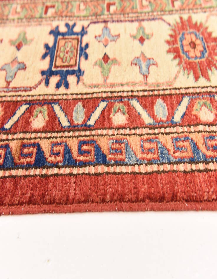 Detail image of  5' 7 x 7' 9  Hand Knotted Kazak Oriental Rug
