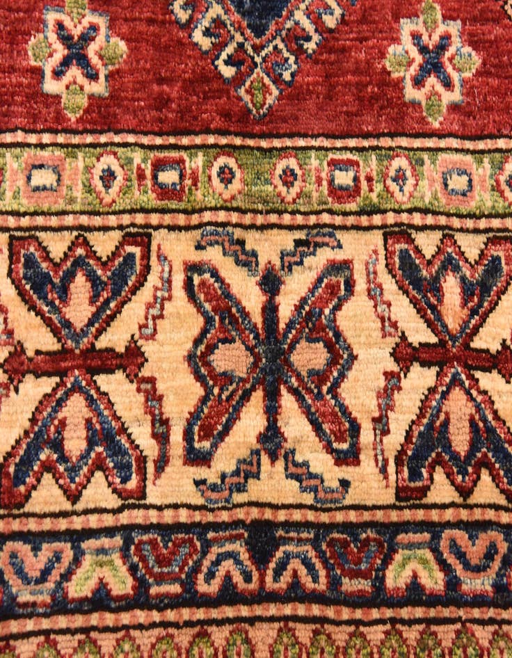 Detail image of  5' 11 x 8' 2  Hand Knotted Kazak Oriental Rug