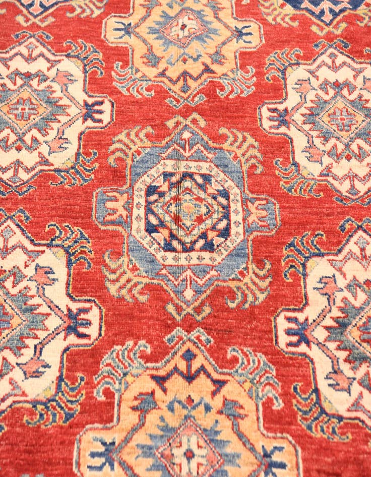 Detail image of  5' 7 x 8' 1  Hand Knotted Kazak Oriental Rug