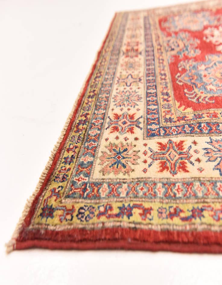 Detail image of  5' 7 x 8' 1  Hand Knotted Kazak Oriental Rug