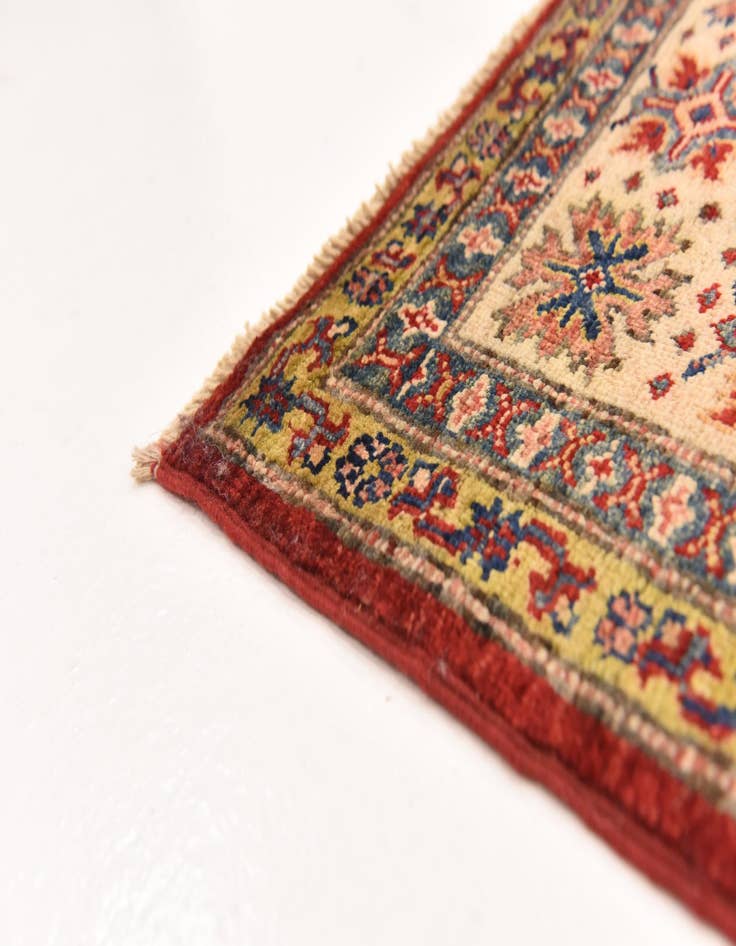 Detail image of  5' 7 x 8' 1  Hand Knotted Kazak Oriental Rug