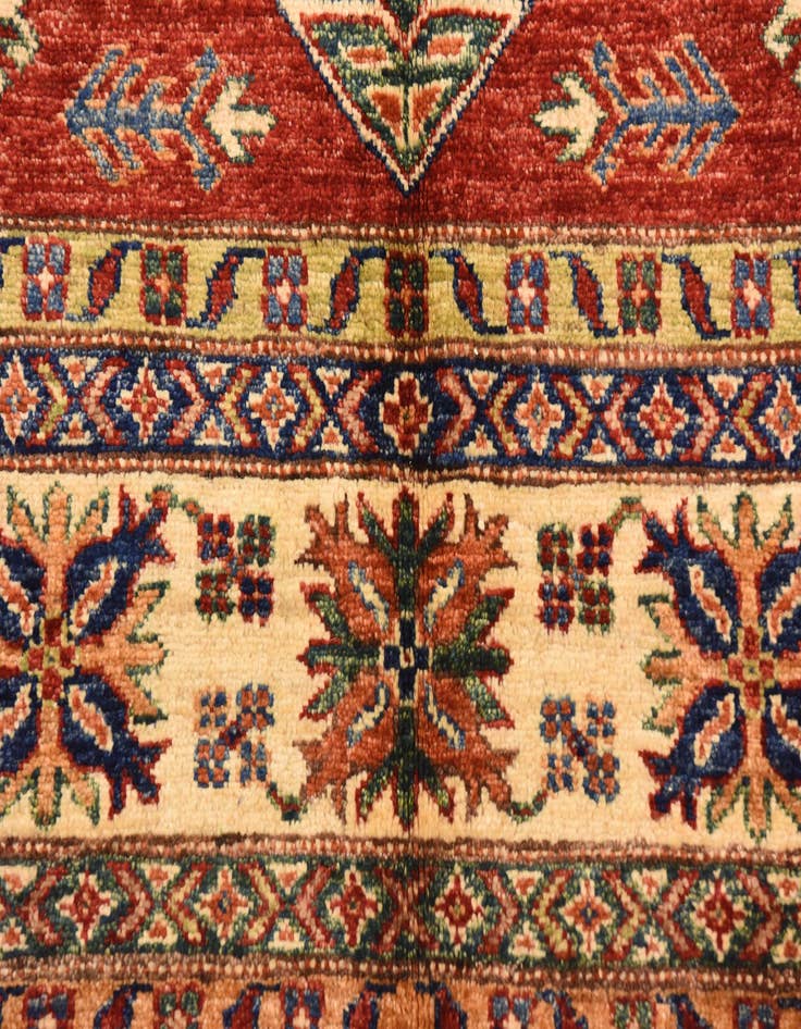 Detail image of  5' 10 x 8' 4  Hand Knotted Kazak Oriental Rug