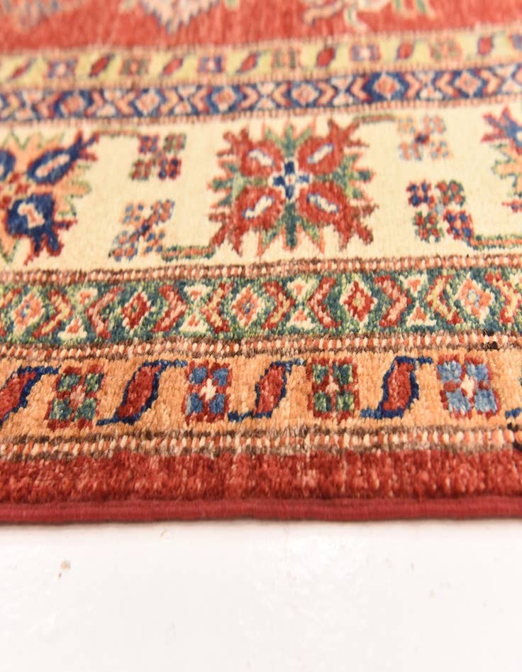 Detail image of  5' 10 x 8' 4  Hand Knotted Kazak Oriental Rug