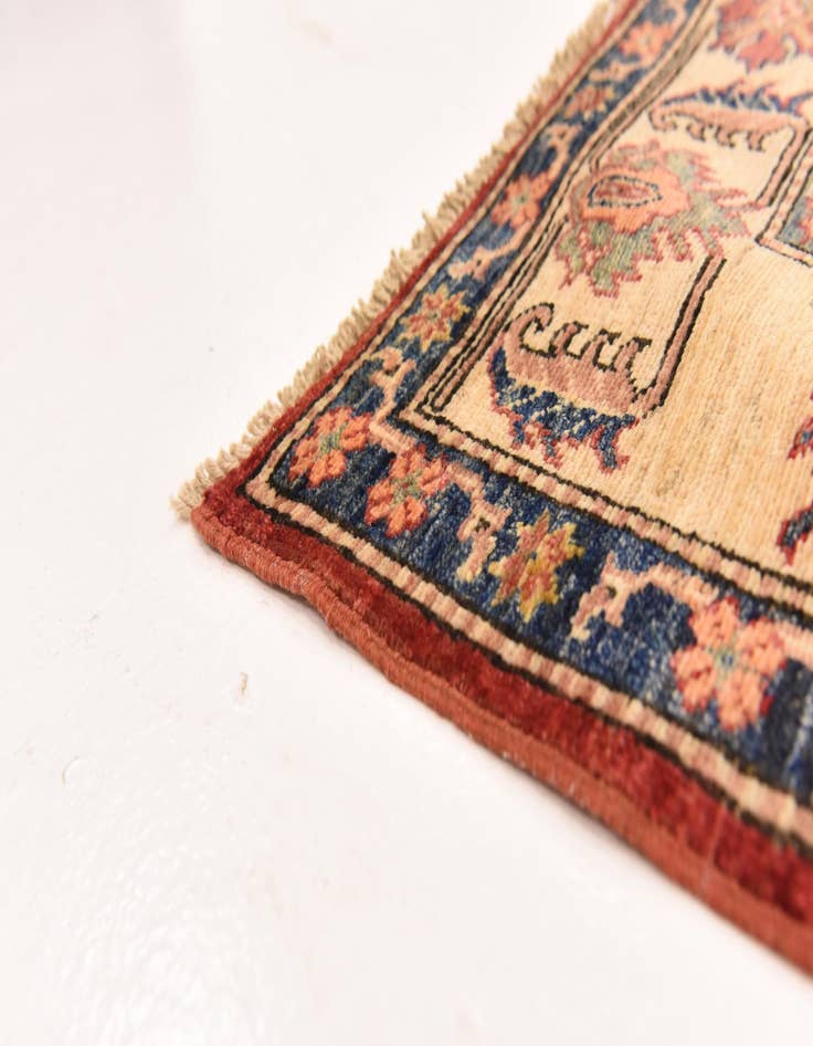 Detail image of  6' 1 x 7' 6  Hand Knotted Kazak Oriental Rug