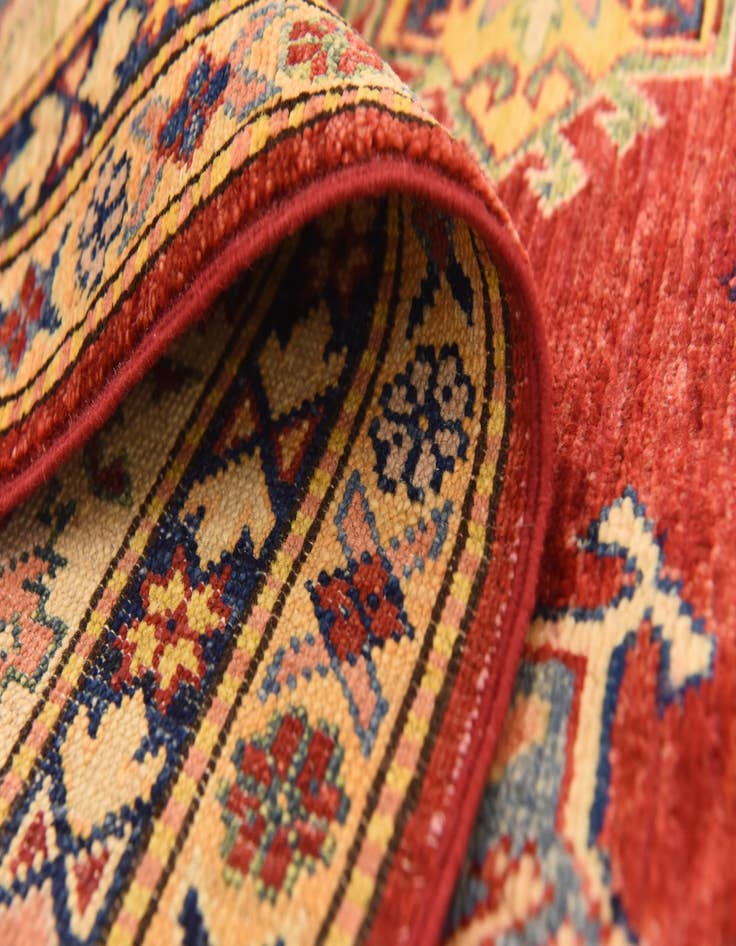 Detail image of  5' 9 x 7' 10  Hand Knotted Kazak Oriental Rug