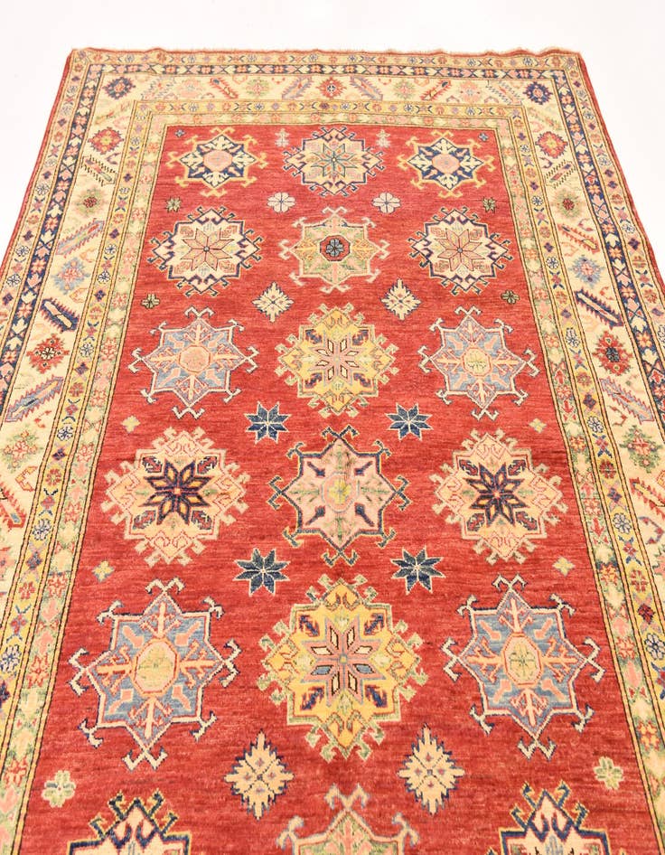 Detail image of  5' 9 x 7' 10  Hand Knotted Kazak Oriental Rug