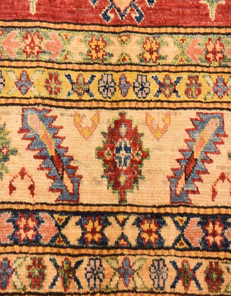 Detail image of  5' 9 x 7' 10  Hand Knotted Kazak Oriental Rug