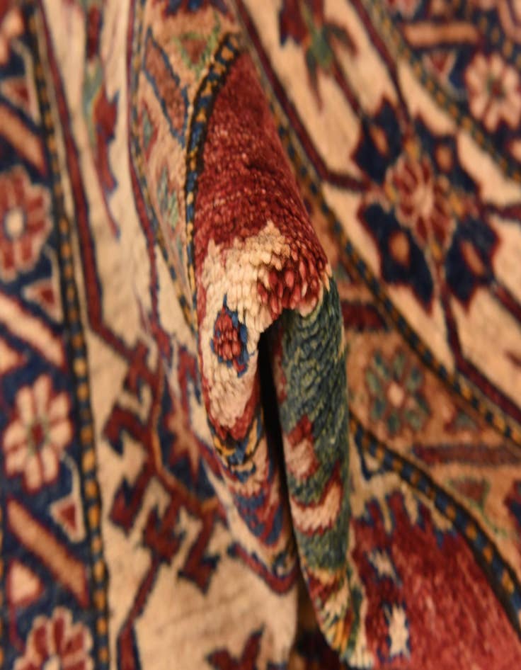 Detail image of  5' 8 x 8' 10  Hand Knotted Kazak Oriental Rug