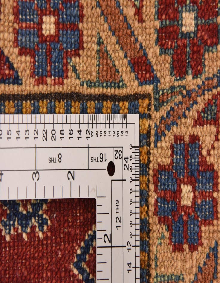 Detail image of  5' 8 x 8' 10  Hand Knotted Kazak Oriental Rug