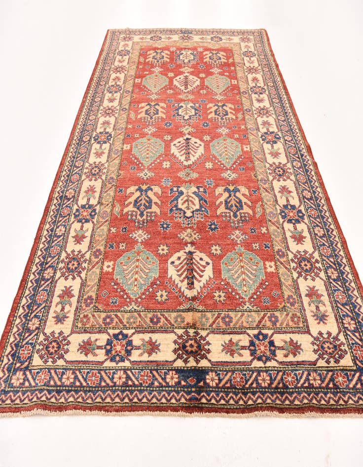 Detail image of  5' 8 x 8' 10  Hand Knotted Kazak Oriental Rug