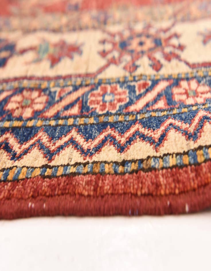 Detail image of  5' 8 x 8' 10  Hand Knotted Kazak Oriental Rug