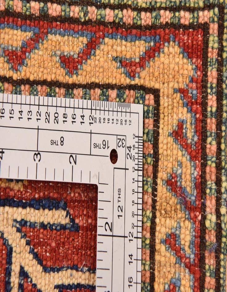 Detail image of  6' x 7' 10  Hand Knotted Kazak Oriental Rug