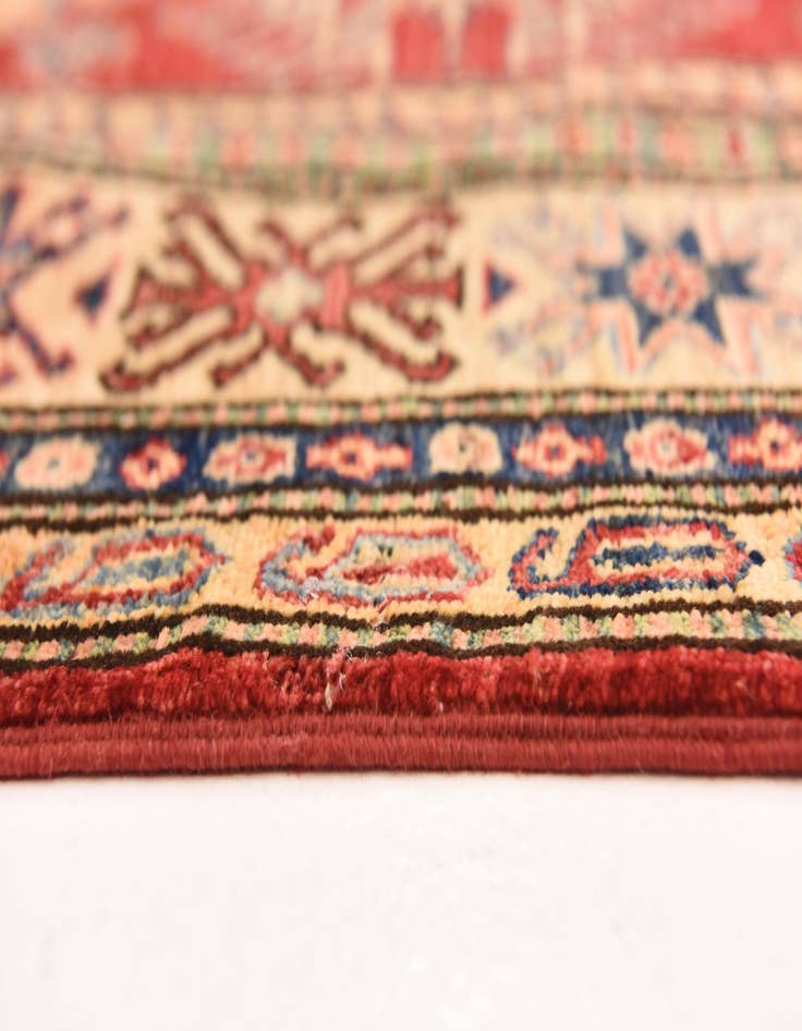 Detail image of  6' x 7' 10  Hand Knotted Kazak Oriental Rug