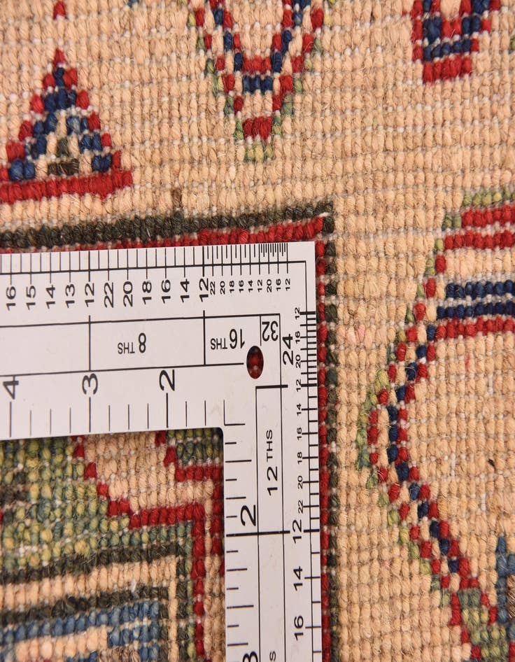 Detail image of  6' 6 x 9' 10  Hand Knotted Kazak Rug