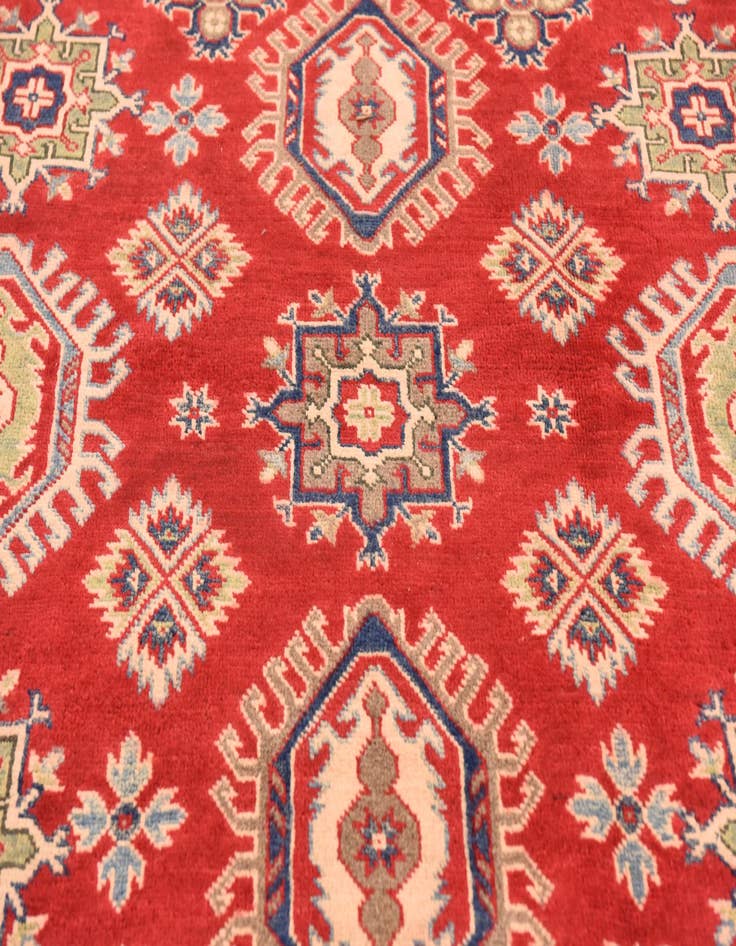 Detail image of  6' 6 x 9' 10  Hand Knotted Kazak Rug