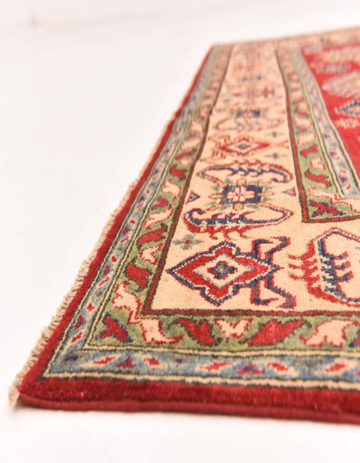 Detail image of  6' 6 x 9' 10  Hand Knotted Kazak Rug